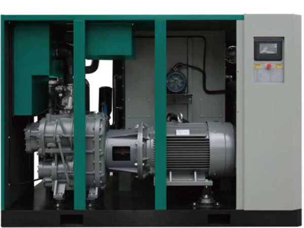 Permanent-Magnet-Double-Frequency-Two-stage-Compression-Screw-Air-Compressor