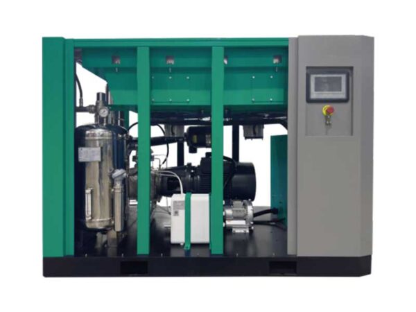 Power-Frequency-Screw-Air-Compressor-Without-Oil-And-Water-Lubrication