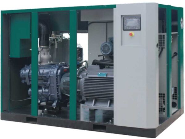 Power Frequency Two-stage Compression